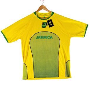 NWT Sportz Sz XL Dri-fit Jamaica Soccer Football Club Soccer Jersey Shirt